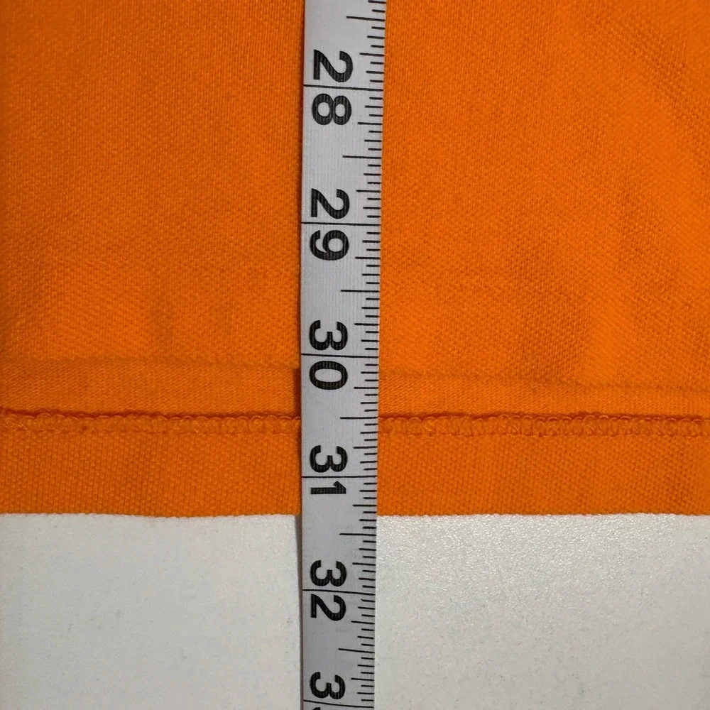 Polo Ralph Lauren Mens XXL Orange Classic Fit Short Sleeve Pique‎ Polo Shirt